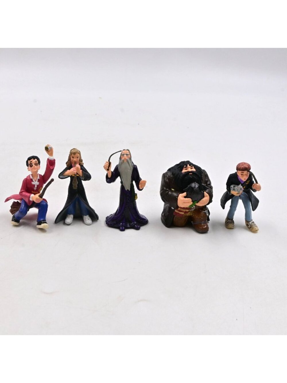 Harry Potter Miniature Figures Set Of 6 Collectible Cake Topper Toy 2"
